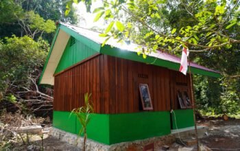 Rumah Impian Warga Kampung Sesor Rampung 100 Persen, Bukti Nyata TMMD Ke-129 Kodim 1807/Sorsel