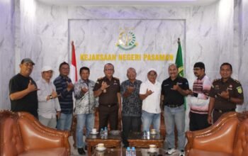 Terima Kunjungan PBTS, Kajari Pasaman Tekankan Peran Pers sebagai Kontrol Sosial