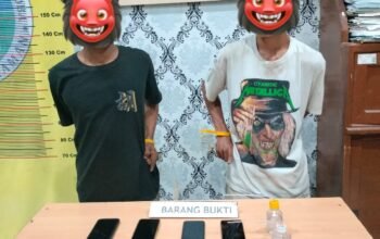 Dua Terduga Kurir Sabu Ditangkap, Polisi Buru Vio yang Masuk DPO