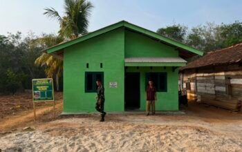 Bikin Gempar Warga! Potret dari Kejauhan Rumah Baru Bapak Suwardi Hasil Karya TMMD Ke-129 Jadi Sorotan!