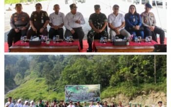 Peringati HUT Ke-1 Kodam TIB, Kodim 0307/Tanah Datar Tanam Bambu dan Pohon Produktif di Padang Panjang