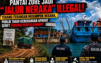 Pantai Zore Jadi “Jalur Neraka” Illegal! Terang-terangan Merampok Negara, Publik Tagih Keberanian Aparat Seret Cukong Penyelundup!