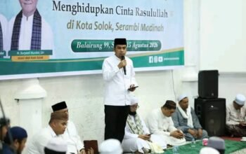 Wali Kota Solok Ikuti Safari Maulid Arbain, Ajak Teladani Akhlak Rasulullah SAW