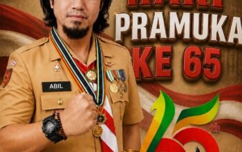 Hari Pramuka ke-65, Abil Kuba: Pramuka Harus Jadi Generasi Tangguh, Mandiri, dan Peduli Bangsa