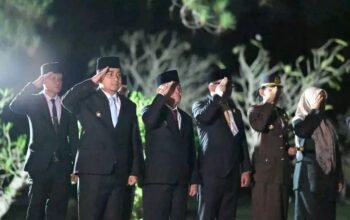 Wako-Wawako Solok Ikuti Apel Kehormatan dan Renungan Suci, Kenang Jasa Para Pahlawan