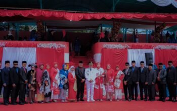 Bupati Solok Pimpin Upacara Peringatan HUT ke-81 Kemerdekaan RI di Kabupaten Solok