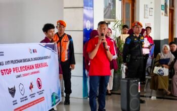 KAI Divre II Sumbar dan Komunitas Railfans Gelar Sosialisasi Anti Pelecehan Seksual di Stasiun dan Dalam Perjalanan Kereta Api