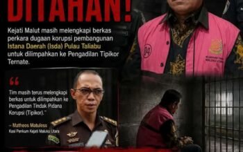 Kasus Isda Pulau Taliabu Bergulir, Berkas Aliong Mus Segera Dilimpahkan ke Tipikor