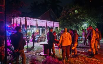 Satpol PP Damkar Padang Pariaman Tertibkan Hiburan Orgen Tunggal hingga Larut Malam