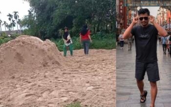 Abil Kuba Kembali Tunjukkan Kepedulian, Bantu Material Timbunan untuk Lokasi Senam Warga Dadok Tunggul Hitam