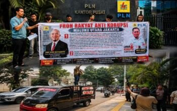 FRAKSI-MALUT-JKT Kembali Geruduk Kantor PLN Pusat, Desak Bongkar Dugaan Fee Proyek 10 Persen dan Persoalan SLO