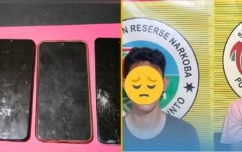 Dua Terduga Pelaku Narkotika Disikat Team Opsnal Lintah Bara, Satu Masih di Bawah Umur