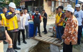 Pastikan Infrastruktur Berkualitas, Wali Kota Padang Tinjau Langsung Proyek Jalan Pasir Jambak dan Drainase Pasar Tunggul Hitam