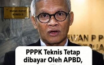 PPPK Teknis Tetap Dibayar melalui APBD, Guru dan Nakes Berpotensi Dibayar APBN