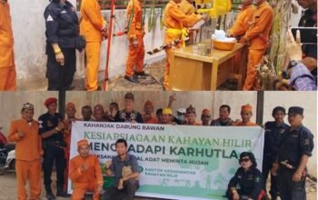 Kadamangan Kahayan Hilir Gelar Ritual Adat Memohon Hujan untuk Atasi Karhutla