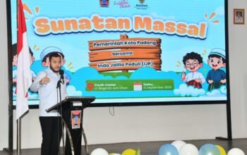 Bantu Meringankan Beban Masyarakat, Pemko Padang dan Indo Jalito Peduli Gelar Sunatan Massal Gratis