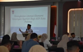 Dorong ASN Jadi Agen Perubahan, Maigus Nasir Buka Pelatihan Literasi Keuangan Syariah Pemko Padang