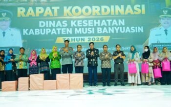 SIGAPKE MUBA Diluncurkan, Bupati Toha Tohet Apresiasi Tenaga Kesehatan