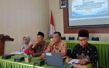 Rakor Evaluasi FKUB Sawahlunto, Peran Media Penting untuk Publikasi Kegiatan dan Sosilasikan Kerukunan Umat Beragama