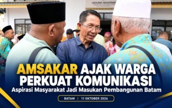 Amsakar Ajak RT, RW dan LPM Belakang Padang Perkuat Komunikasi, Aspirasi Warga Jadi Masukan Pembangunan