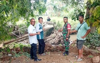 TNI Hadir untuk Rakyat, Rencana Pembangunan Jembatan Evakuasi Disambut Baik Warga
